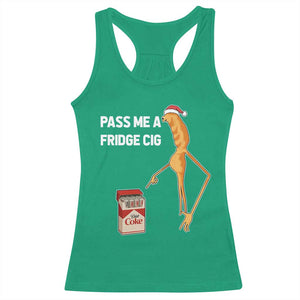 Marcus The Worm Christmas Meme Racerback Tank Top Pass Me A Fridge Cig TS14 Irish Green Print Your Wear