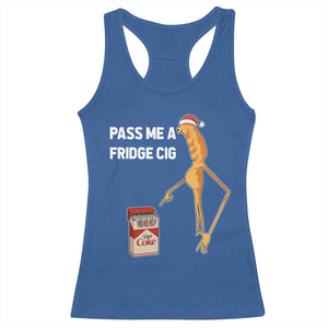 Marcus The Worm Christmas Meme Racerback Tank Top Pass Me A Fridge Cig TS14 Royal Blue Print Your Wear
