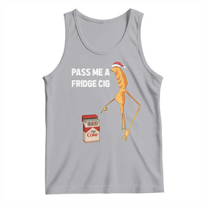 Marcus The Worm Christmas Meme Tank Top Pass Me A Fridge Cig TS14 Athletic Heather Print Your Wear