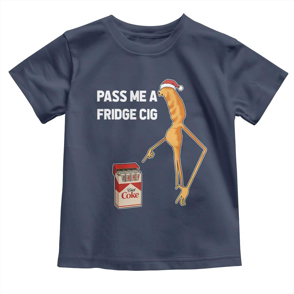 Marcus The Worm Christmas Meme Toddler T Shirt Pass Me A Fridge Cig TS14 Navy Print Your Wear