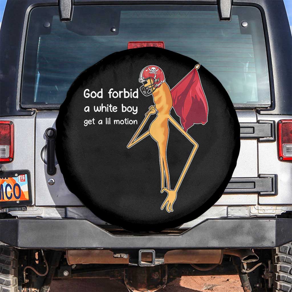 God Forbid A White Boy Get A Lil Motion Spare Tire Cover Marcus The Worm Robert Meme Cosplay TS14 No hole Black Print Your Wear