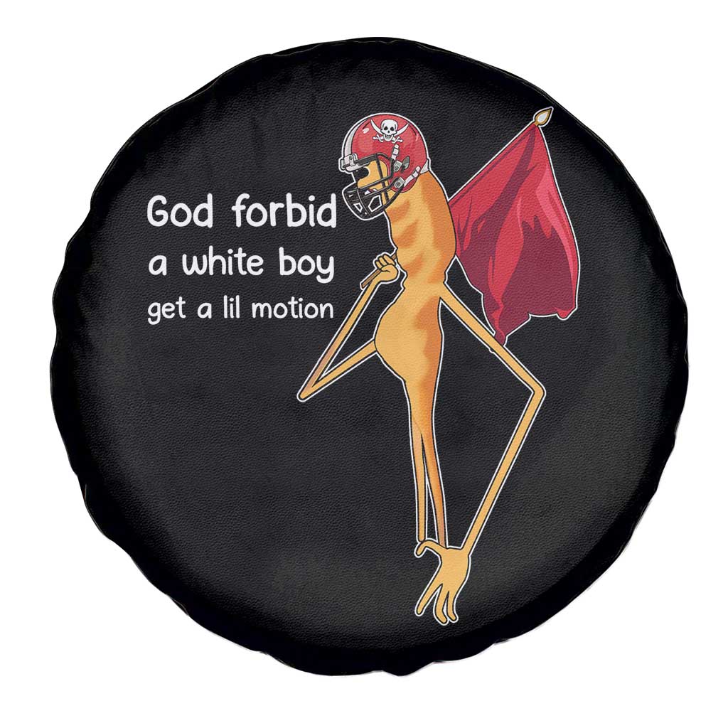 God Forbid A White Boy Get A Lil Motion Spare Tire Cover Marcus The Worm Robert Meme Cosplay TS14 Print Your Wear