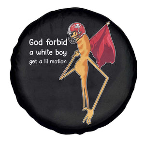 God Forbid A White Boy Get A Lil Motion Spare Tire Cover Marcus The Worm Robert Meme Cosplay TS14 Print Your Wear
