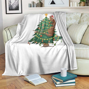 Marcus The Worm Meme Funny Christmas Throw Blanket TS14 Print Your Wear