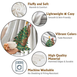 Marcus The Worm Meme Funny Christmas Throw Blanket TS14 Print Your Wear