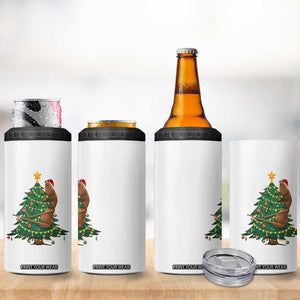 Marcus The Worm Meme Funny Christmas 4 in 1 Can Cooler Tumbler TS14 Print Your Wear