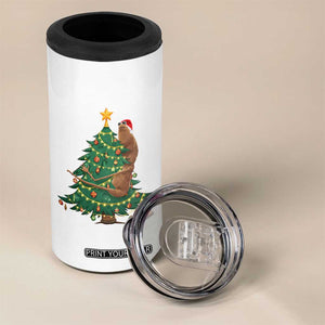 Marcus The Worm Meme Funny Christmas 4 in 1 Can Cooler Tumbler TS14 Print Your Wear