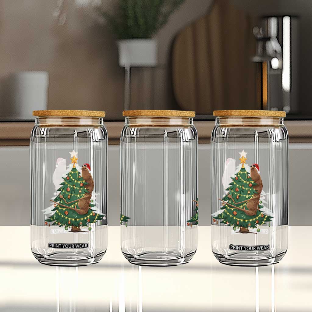 Marcus The Worm Meme Funny Christmas Glass Can TS14 Print Your Wear