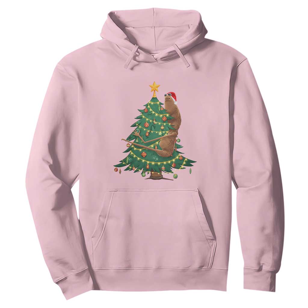 Marcus The Worm Meme Funny Christmas Hoodie TS14 Light Pink Print Your Wear