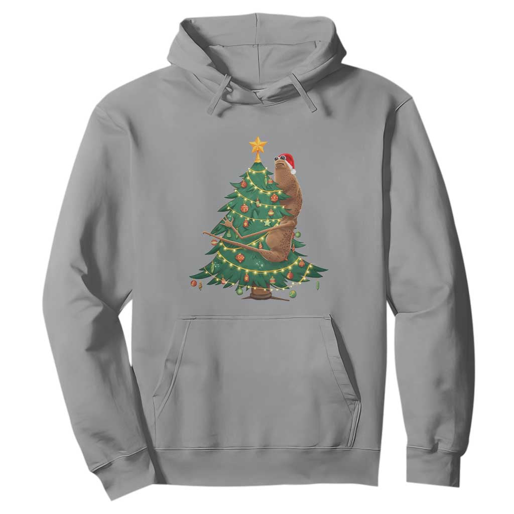 Marcus The Worm Meme Funny Christmas Hoodie TS14 Sport Gray Print Your Wear