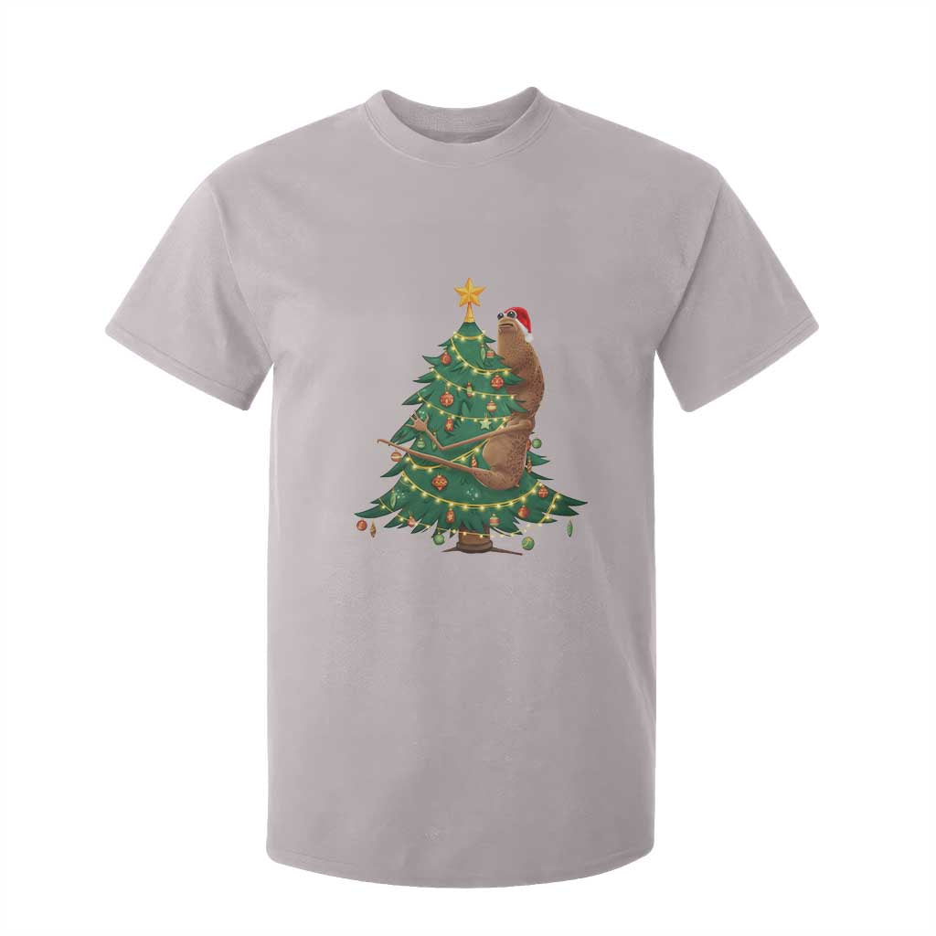 Marcus The Worm Meme Funny Christmas T Shirt For Kid TS14 Ice Gray Print Your Wear