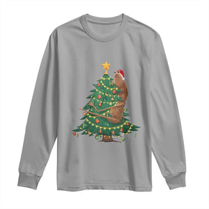 Marcus The Worm Meme Funny Christmas Long Sleeve Shirt TS14 Sport Gray Print Your Wear