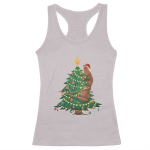 Marcus The Worm Meme Funny Christmas Racerback Tank Top TS14 Ice Gray Print Your Wear