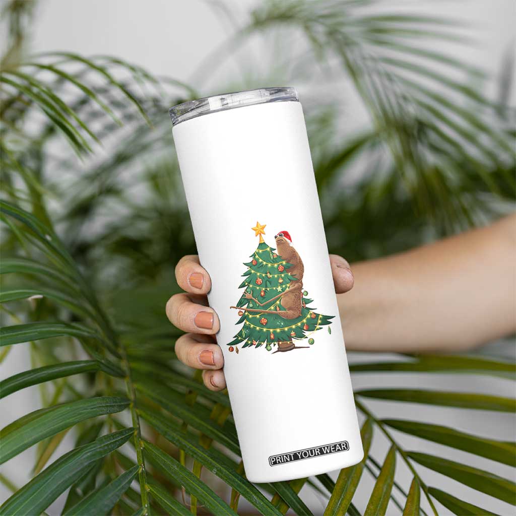 Marcus The Worm Meme Funny Christmas Skinny Tumbler TS14 Print Your Wear
