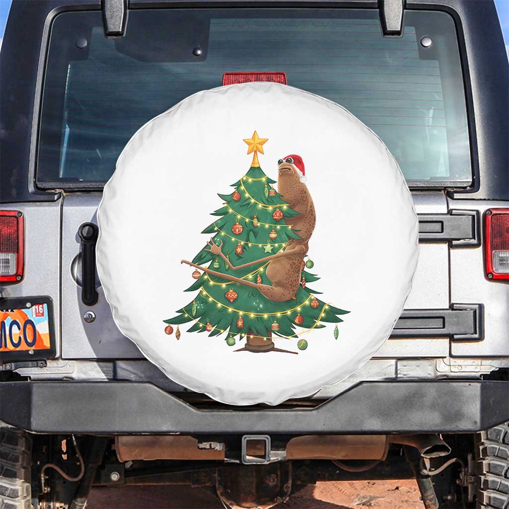 Marcus The Worm Meme Funny Christmas Spare Tire Cover TS14 No hole White Print Your Wear