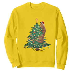 Marcus The Worm Meme Funny Christmas Sweatshirt TS14 Daisy Print Your Wear