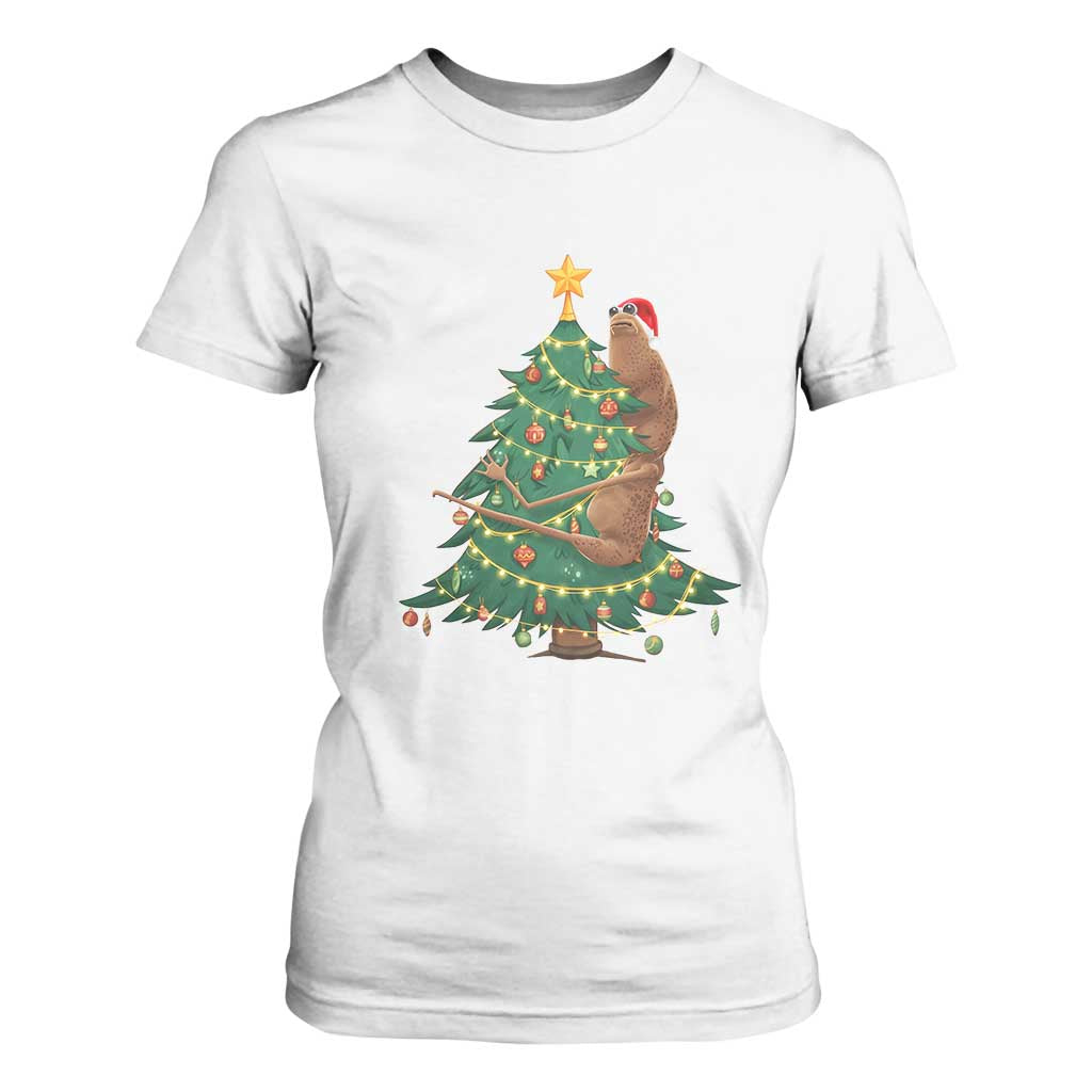 Marcus The Worm Meme Funny Christmas T Shirt For Women TS14 White Print Your Wear