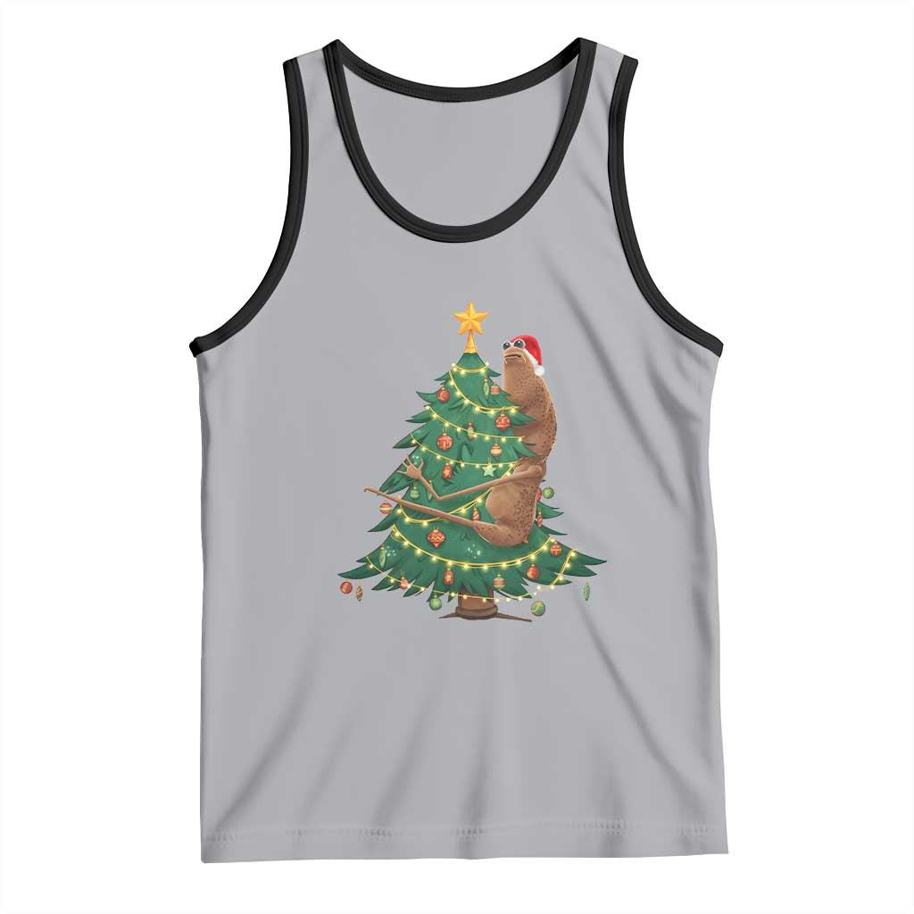 Marcus The Worm Meme Funny Christmas Tank Top TS14 Athletic Heather Black Print Your Wear