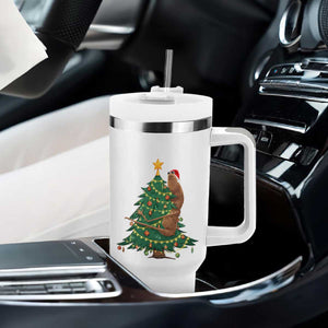 Marcus The Worm Meme Funny Christmas Tumbler With Handle TS14 Print Your Wear