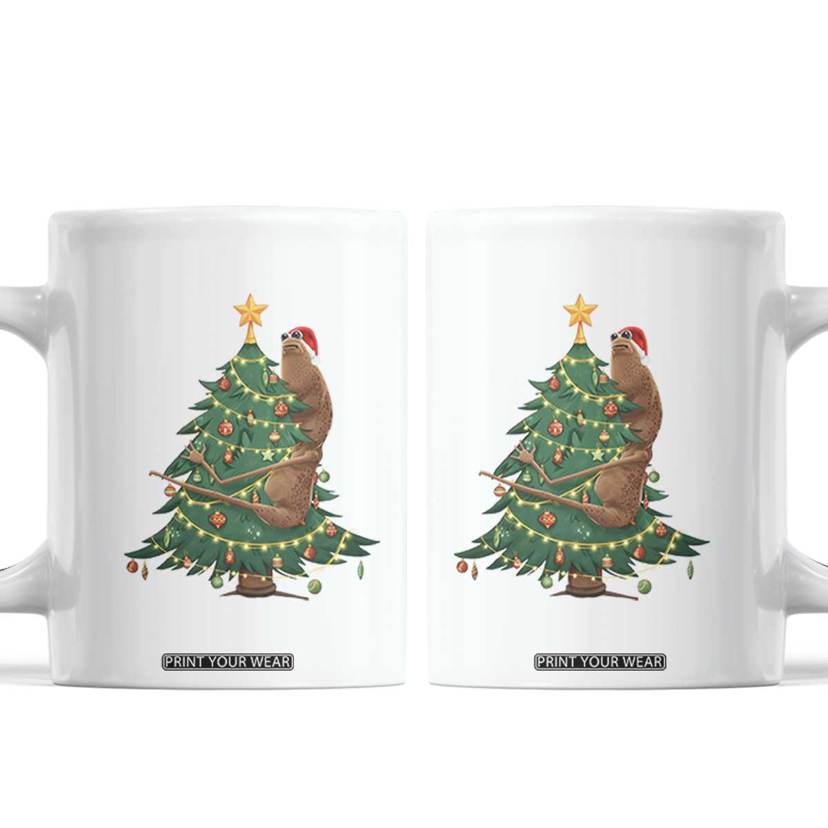 Marcus The Worm Meme Funny Christmas Coffee Mug TS14 White Print Your Wear