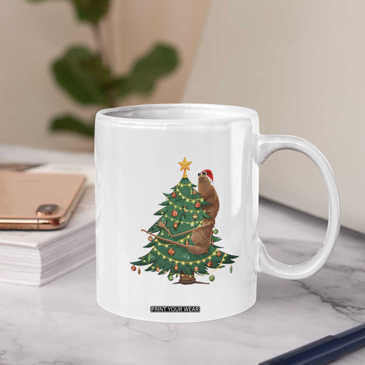 Marcus The Worm Meme Funny Christmas Coffee Mug TS14 Print Your Wear