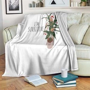 Marcus The Worm Christmas Meme Throw Blanket I Am Sensitive TS14 Print Your Wear