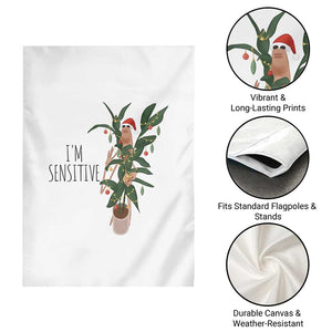 Marcus The Worm Christmas Meme Garden Flag I Am Sensitive TS14 Print Your Wear