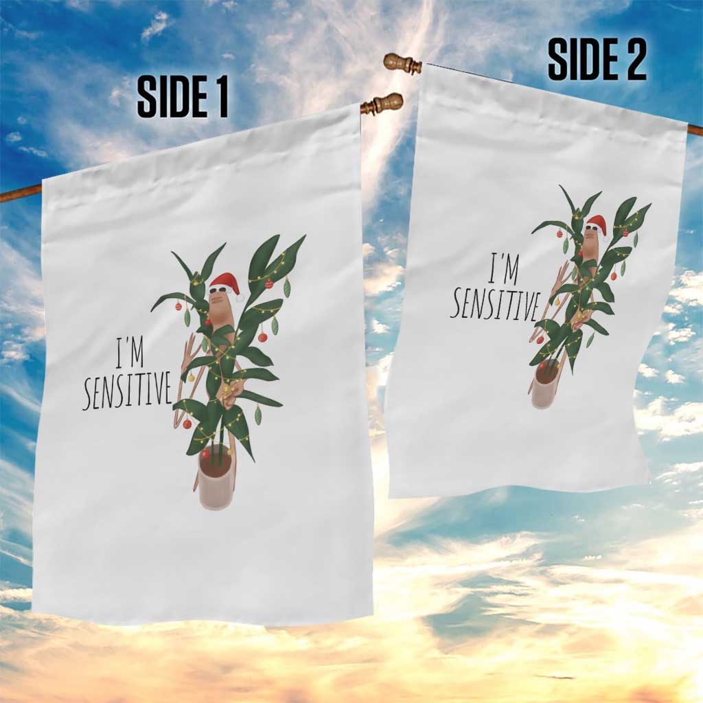 Marcus The Worm Christmas Meme Garden Flag I Am Sensitive TS14 Print Your Wear