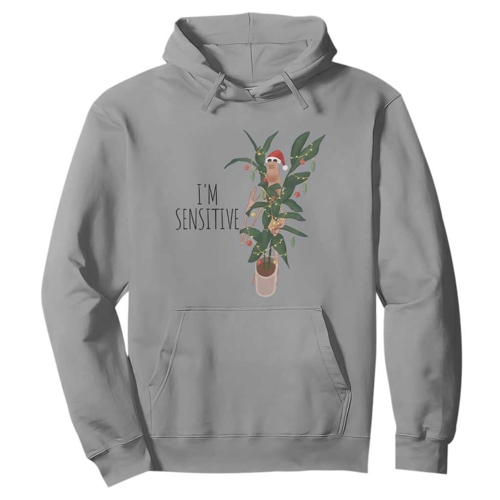 Marcus The Worm Christmas Meme Hoodie I Am Sensitive TS14 Sport Gray Print Your Wear