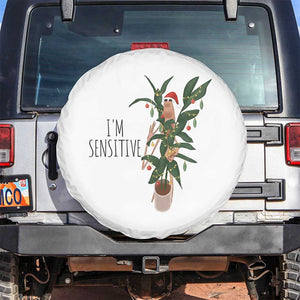 Marcus The Worm Christmas Meme Spare Tire Cover I Am Sensitive TS14 No hole White Print Your Wear