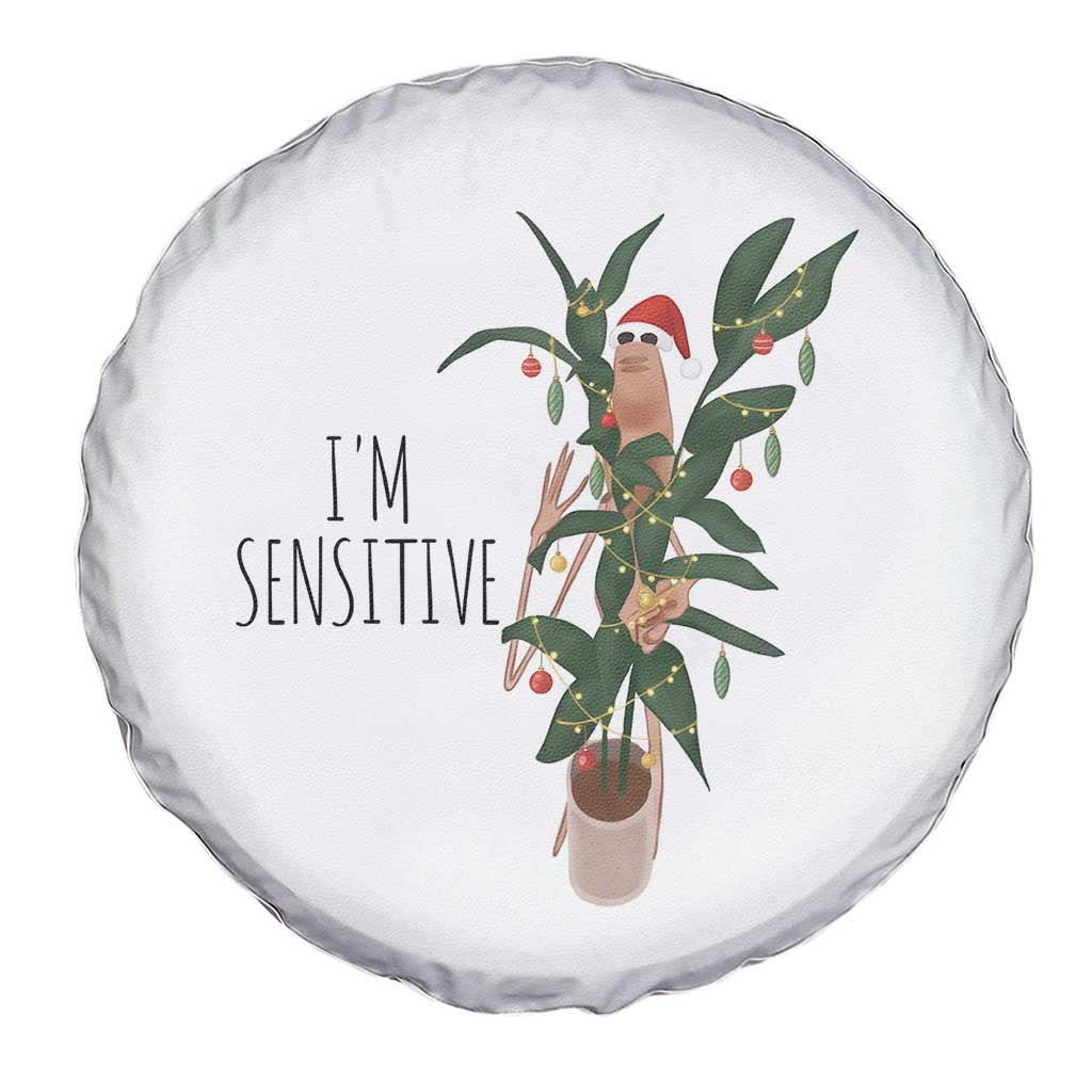 Marcus The Worm Christmas Meme Spare Tire Cover I Am Sensitive TS14 Print Your Wear