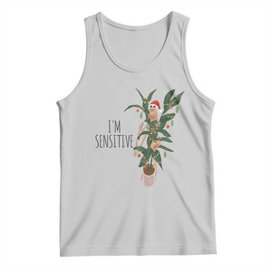 Marcus The Worm Christmas Meme Tank Top I Am Sensitive TS14 Ash Print Your Wear