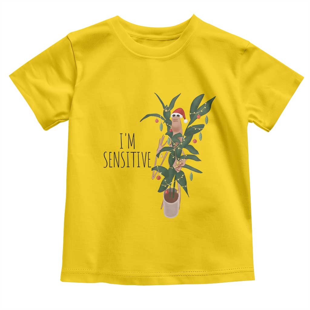Marcus The Worm Christmas Meme Toddler T Shirt I Am Sensitive TS14 Daisy Print Your Wear