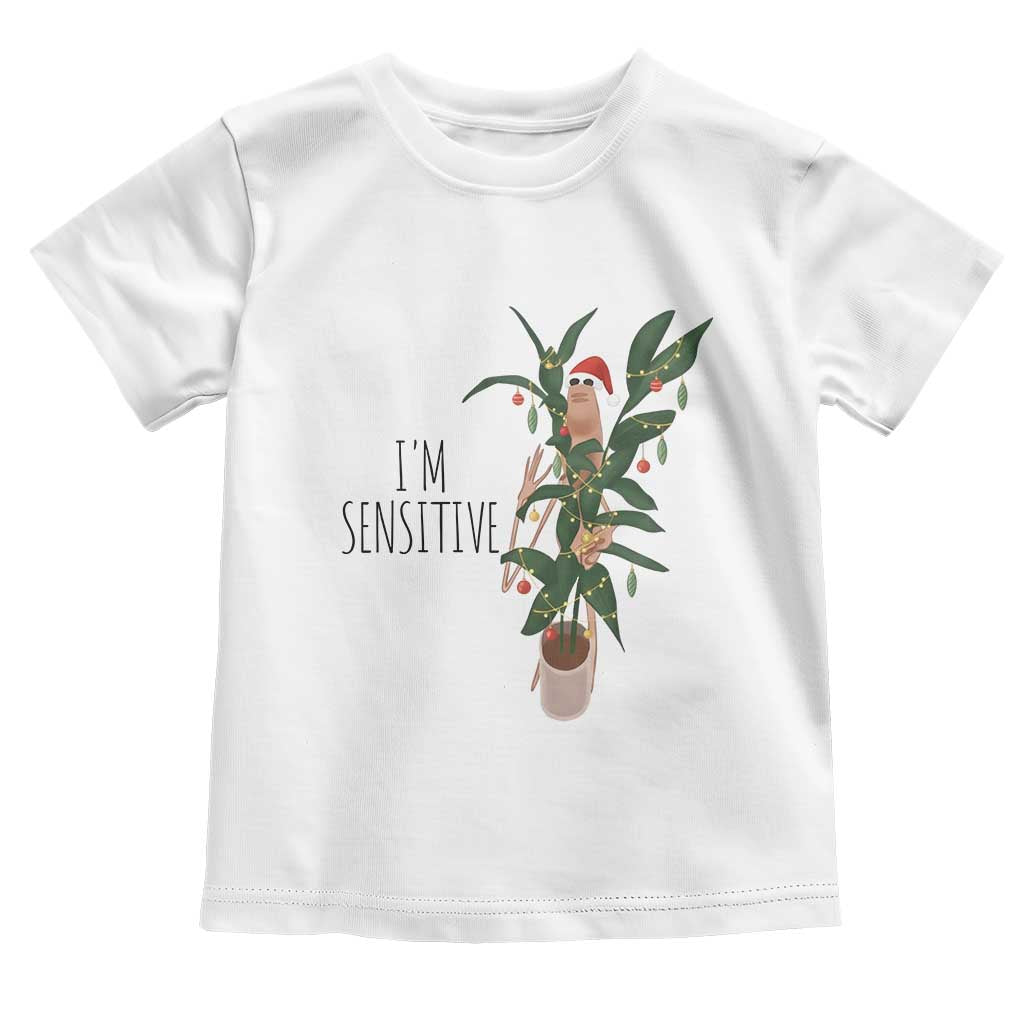 Marcus The Worm Christmas Meme Toddler T Shirt I Am Sensitive TS14 White Print Your Wear
