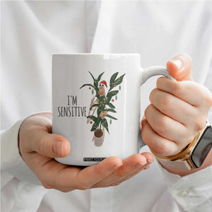 Marcus The Worm Christmas Meme Coffee Mug I Am Sensitive TS14 Print Your Wear