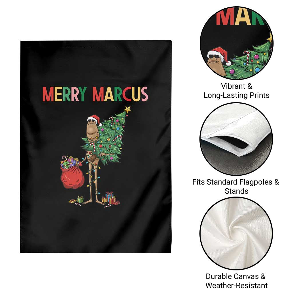 Marcus The Worm Christmas Meme Garden Flag TS14 Print Your Wear