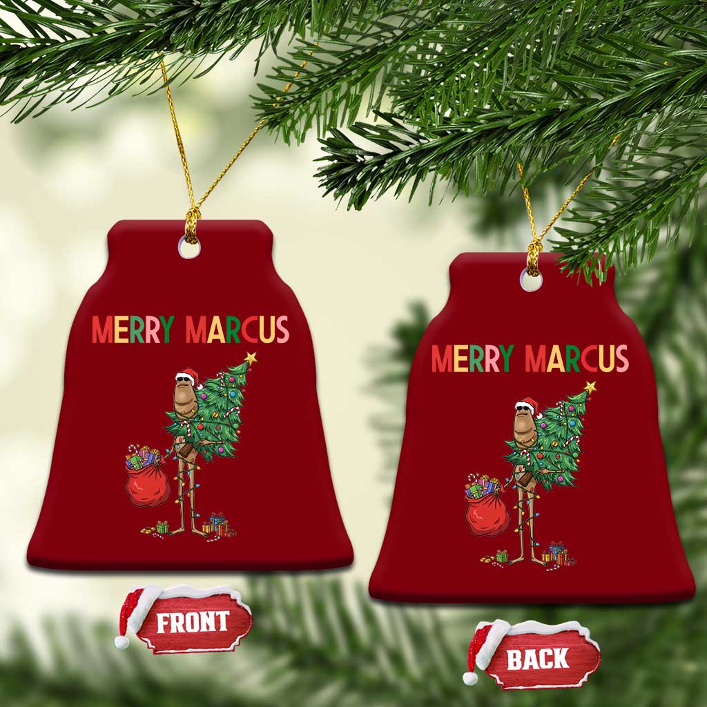 Marcus The Worm Christmas Meme Ceramic Ornament TS14 Print Your Wear