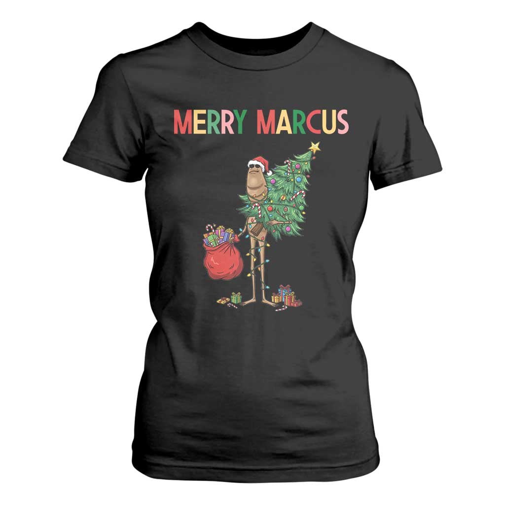 Marcus The Worm Christmas Meme T Shirt For Women TS14 Black Print Your Wear