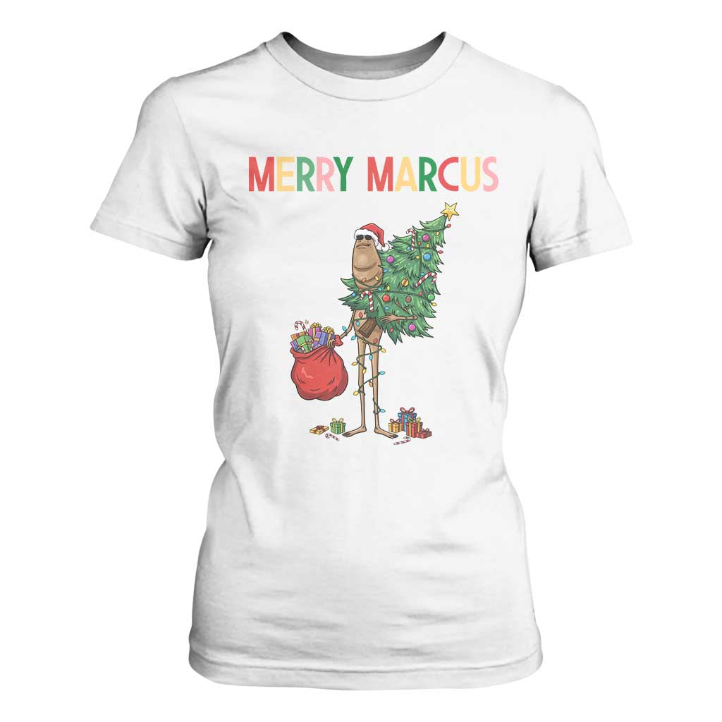 Marcus The Worm Christmas Meme T Shirt For Women TS14 White Print Your Wear