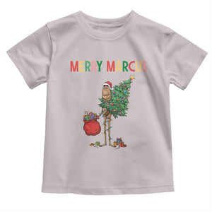 Marcus The Worm Christmas Meme Toddler T Shirt TS14 Ice Gray Print Your Wear