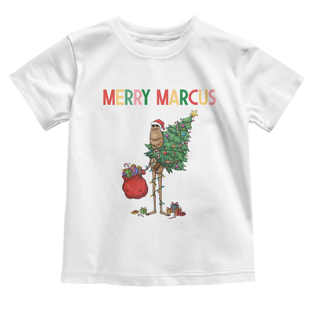 Marcus The Worm Christmas Meme Toddler T Shirt TS14 White Print Your Wear