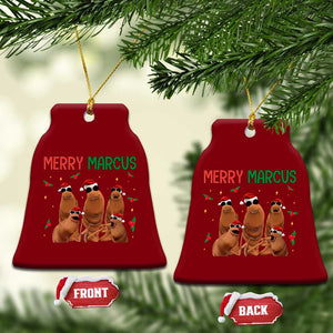 Marcus The Worm Christmas Meme Ceramic Ornament Funny Brain Rot Gen Z Xmas TS14 Print Your Wear