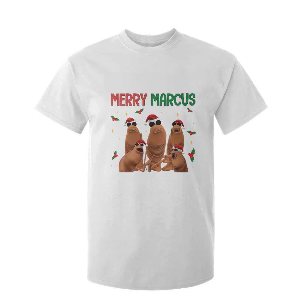 Marcus The Worm Christmas Meme T Shirt For Kid Funny Brain Rot Gen Z Xmas TS14 White Print Your Wear
