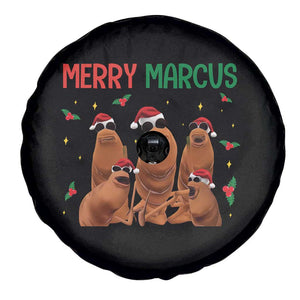 Marcus The Worm Christmas Meme Spare Tire Cover Funny Brain Rot Gen Z Xmas TS14 Print Your Wear