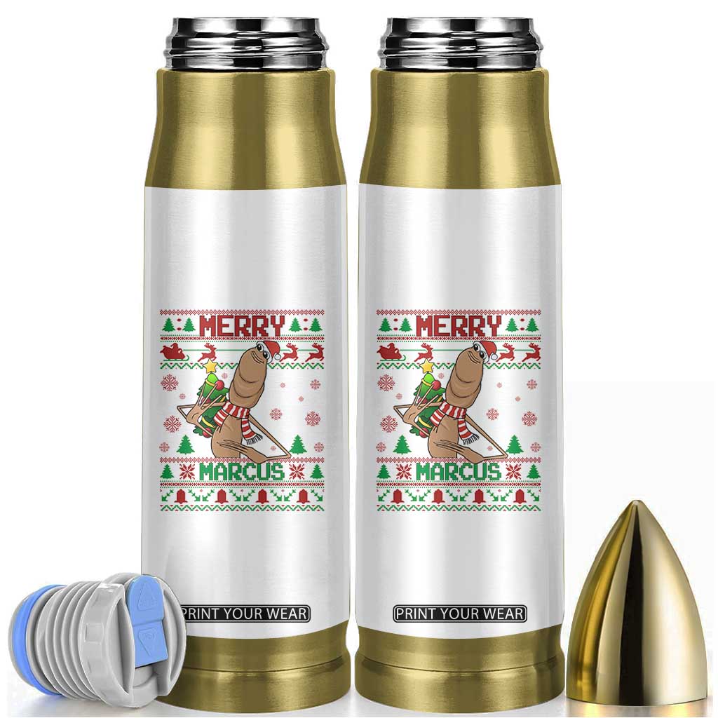 Marcus The Worm Robert Meme Christmas Bullet Tumbler Funny Brain Rot Xmas TS14 White Print Your Wear