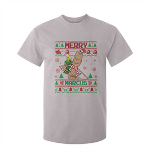Marcus The Worm Christmas Meme T Shirt For Kid Funny Brain Rot Xmas TS14 Ice Gray Print Your Wear