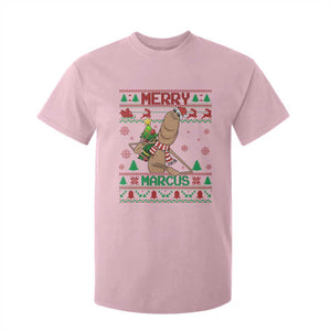 Marcus The Worm Christmas Meme T Shirt For Kid Funny Brain Rot Xmas TS14 Light Pink Print Your Wear