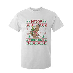Marcus The Worm Christmas Meme T Shirt For Kid Funny Brain Rot Xmas TS14 White Print Your Wear