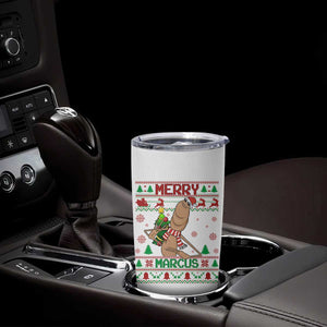 Marcus The Worm Christmas Meme Tumbler Cup Funny Brain Rot Xmas TS14 Print Your Wear