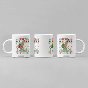 Marcus The Worm Christmas Meme Coffee Mug Funny Brain Rot Xmas TS14 Print Your Wear